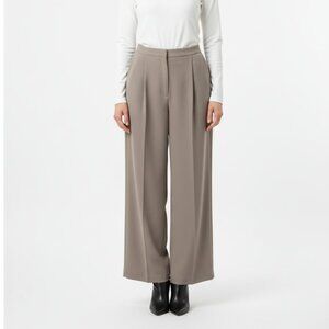 Emanuel Ungaro  Vintage Gray-Taupe Straight Leg Trouser Pants 6